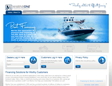 Tablet Screenshot of marineone.com